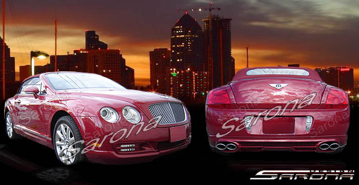 Custom Bentley GT Body Kit  Coupe (2003 - 2009) - $2190.00 (Manufacturer Sarona, Part #BT-003-KT)